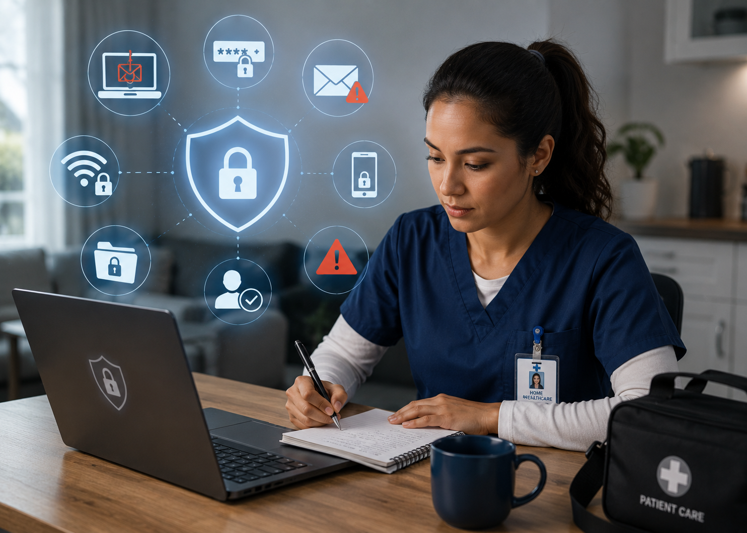Cybersecurity Training for Home Healthcare Workers: What Works and What Doesn’t