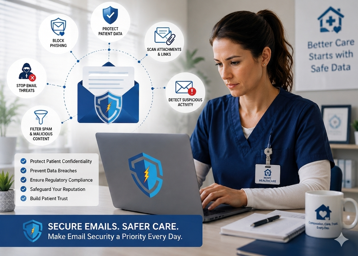 Email Security Should Be a Priority for Every Home Healthcare Agency
