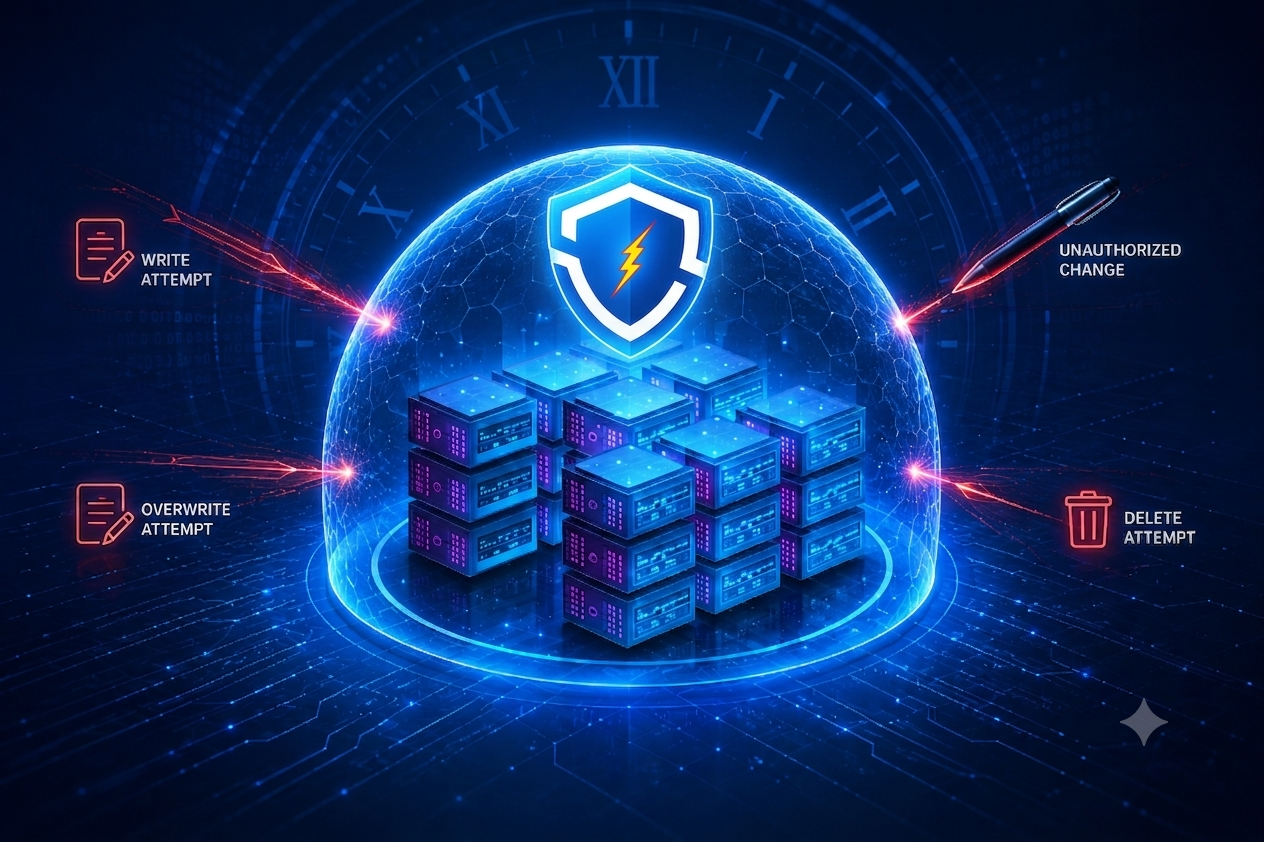 Immutable Backups for Protecting Against Silent Data Loss Beyond Retention Policies
