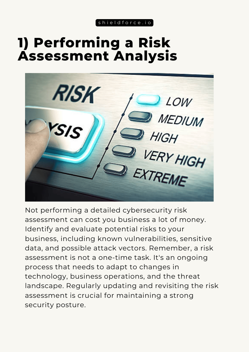 1) Risk Assessment
